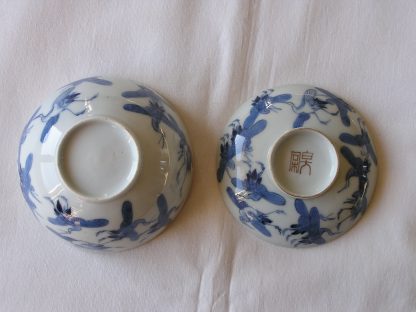 Chawan (lidded bowl) with cranes, 1800-1840 - Image 9