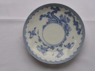 Hirado plate with "karako" (playing children), 1868-1912
