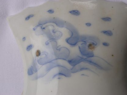 Plate with fish shape and decoration, 1800-1850 - Image 5