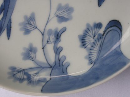 Arita plate with "Ayu" fish, 1690-1700 - Image 3