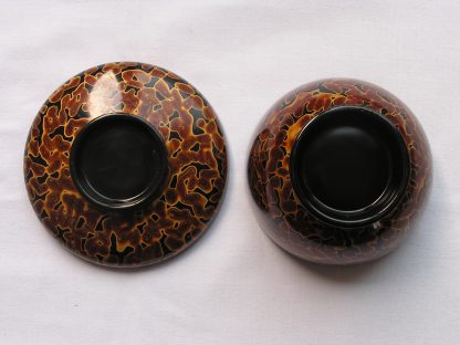Wakasa lacquer doll's meal set, 1912-1926 - Image 4