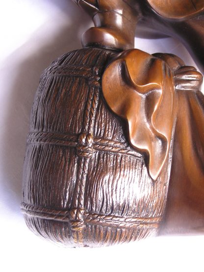Figure of Daikoku marked Eizan, 1868-1912 - Image 5