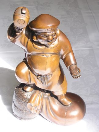 Figure of Daikoku marked Eizan, 1868-1912