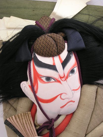 Hagoita with kabuki figure of Benkei, 1950-1960 - Image 2