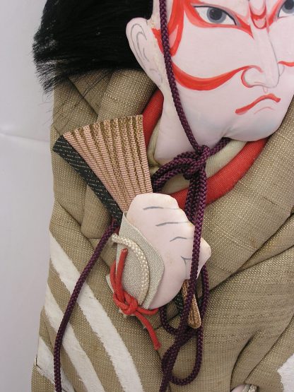 Hagoita with kabuki figure of Benkei, 1950-1960 - Image 4