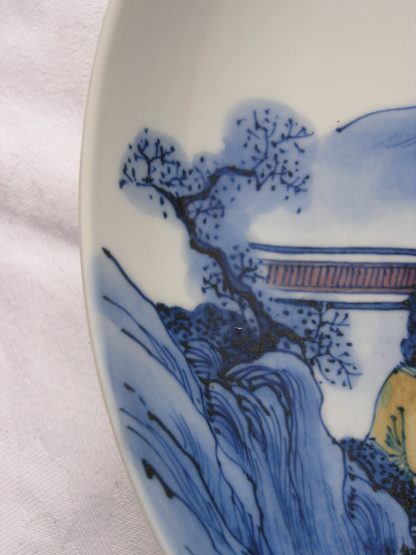 Kyoyaki plate by Takahashi Dohachi - Image 4