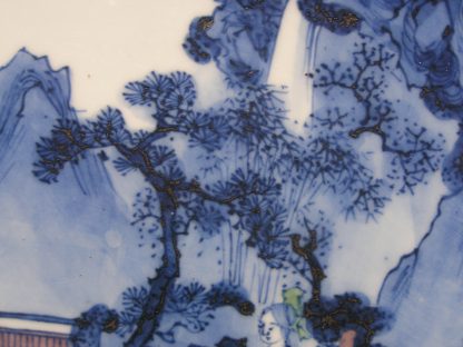 Kyoyaki plate by Takahashi Dohachi - Image 6