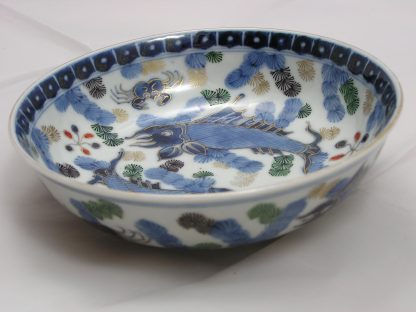 Bowl with fish and Jiaqing reign mark, 1800-1820