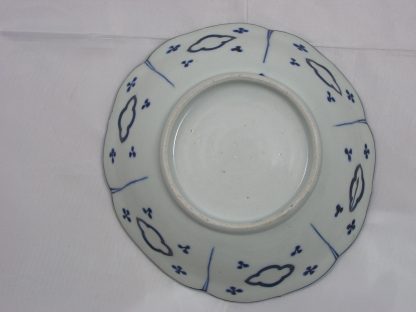 Twelve-lobed bowl with floral and abstract patterns, 1780-1820 - Image 5