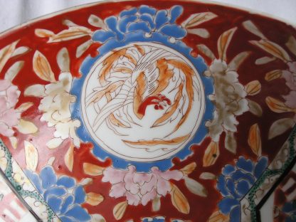 Bowl with Heian period couple, 1850-1870 - Image 4