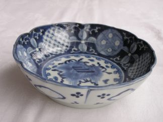 Six-lobed bowl with cloak, 1780-1800