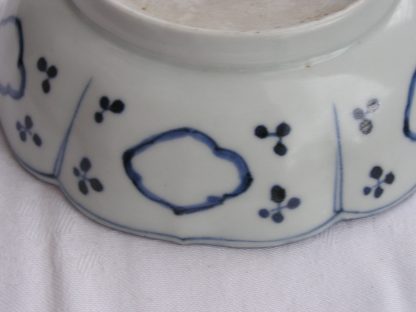 Six-lobed bowl with cloak, 1780-1800 - Image 7