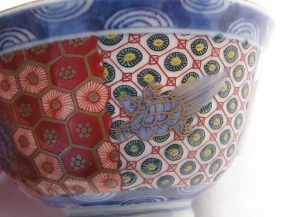 Lidded bowl (chawan) marked "ken", 1790-1810 - Image 4