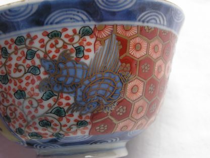Lidded bowl (chawan) marked "ken", 1790-1810 - Image 3