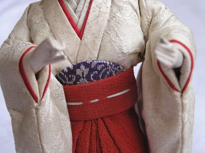 Hina doll (female attendant), 1850-1870 - Image 3