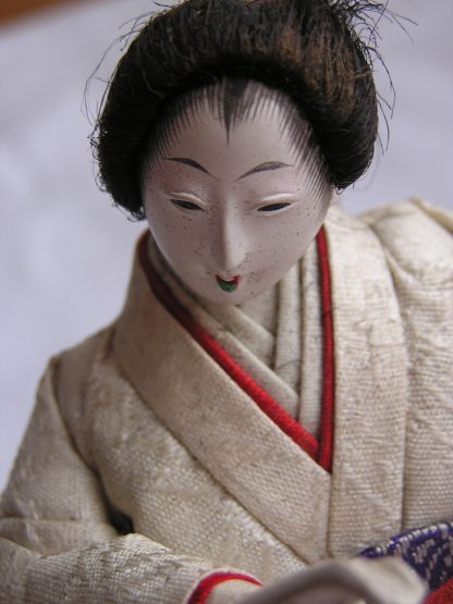 Hina doll (female attendant), 1850-1870 - Image 2