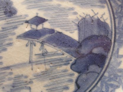 Arita plate with seascape, 1690-1730 - Image 2