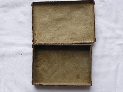 Copper box with cloisonné hibiscus, 1900-1920 - Image 4