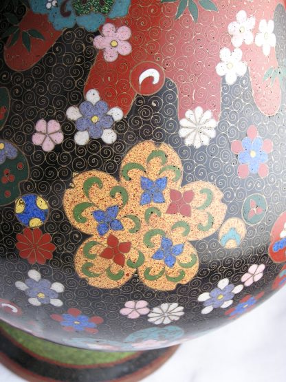 Large vase with floral decoration, 1890-1910 - Image 5