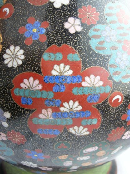 Large vase with floral decoration, 1890-1910 - Image 11