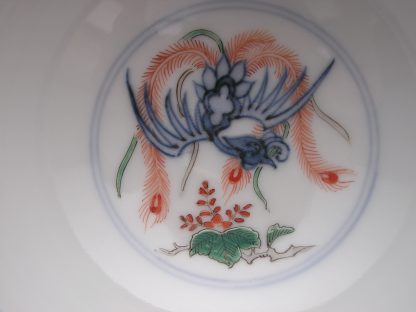 Lidded bowl (chawan) with dragon in clouds, 18th century - Image 9