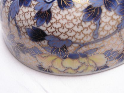 Fukagawa bowl with phoenix and paulownia leaves, 1880-1900 - Image 9