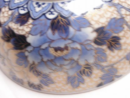 Fukagawa bowl with phoenix and paulownia leaves, 1880-1900 - Image 8