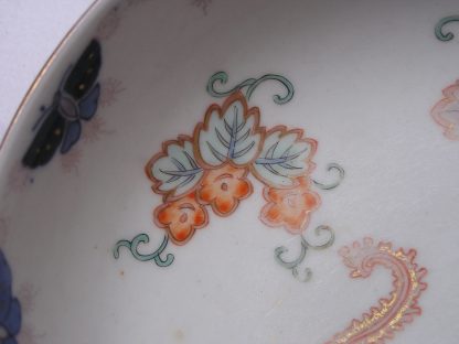 Fukagawa bowl with phoenix and paulownia leaves, 1880-1900 - Image 4
