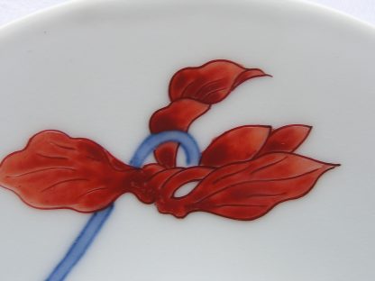 Imaemon plate with flower, 1950-1970 - Image 3
