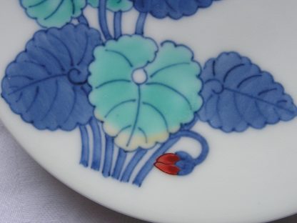 Imaemon plate with flower, 1950-1970 - Image 4