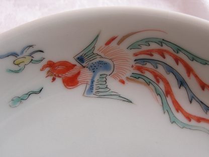 Plate with flowers and phoenix, 1868-1912 - Image 2