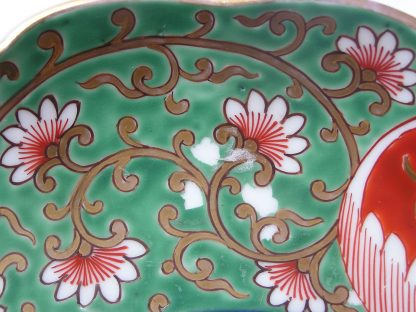 Floral eight-lobed plate, 1840-1860 - Image 9