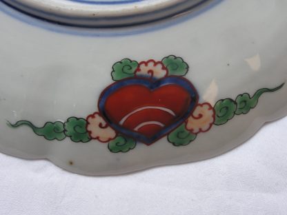 Floral eight-lobed plate, 1840-1860 - Image 7