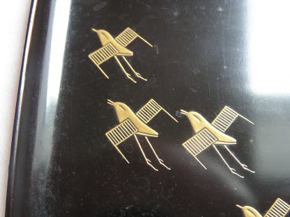 Small square plate with birds, 1900-1912 - Image 3