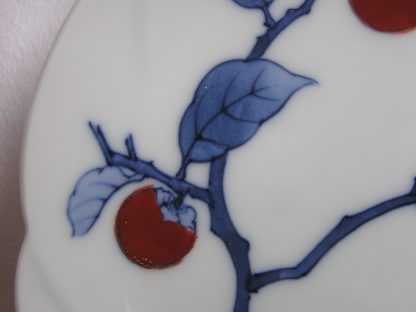 Plate with persimmon plant, Kakiemon XIII (1963-1982) - Image 2