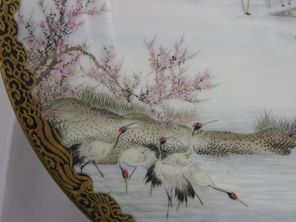 Kutani or Yokohama plate with seascape (3), 1912-1926 - Image 2