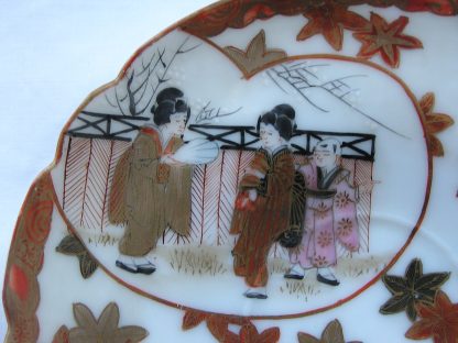Kutani cup and saucer marked "Watano", 1880-1900 - Image 3