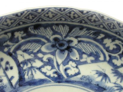 Large plate marked "fuku", 1710-1750 - Image 4