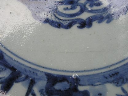 Large plate marked "fuku", 1710-1750 - Image 9
