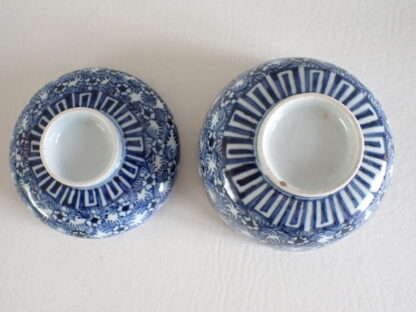 Chawan with lotus leaves, 1760 (Houreki 10) - Image 4