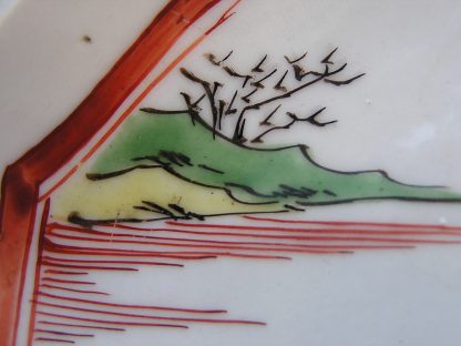 Plate in Chinese style with Zhang Guolao on donkey; 1690-1730 - Image 4