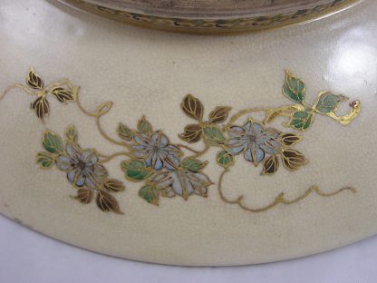 Satsuma plate with herons, 1868-1912 - Image 14