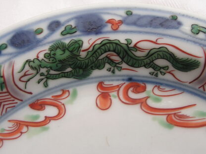 Plate with sage carrying broom, 18th century - Image 3
