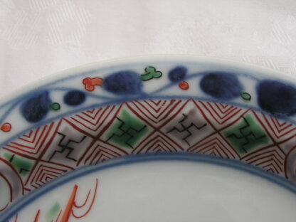 Plate with sage carrying broom, 18th century - Image 4