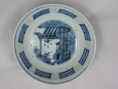 Bowl with I Ching configurations, 1750-70