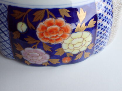 Fukagawa large bowl with dragon, phoenix and flowers - Image 14